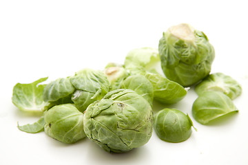 Image showing Brussels sprouts