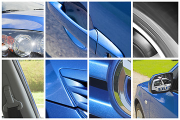 Image showing car collage