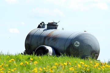 Image showing farming trailer