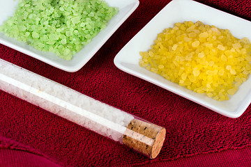Image showing Background with bath salts.