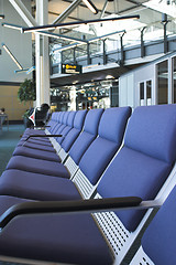 Image showing waiting room-airport