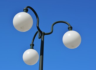 Image showing Three lamps