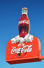 Image showing Coca-Cola advertising