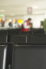 Image showing waiting room-airport