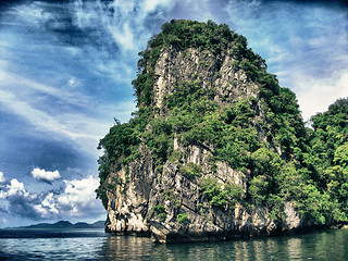 Image showing Island Vegetation in Thailand