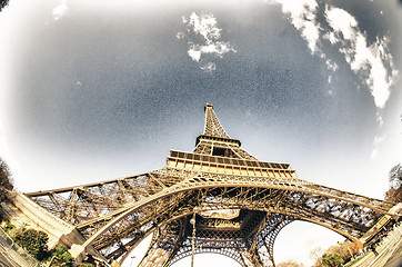 Image showing Eiffel Tower on a Winter Morning