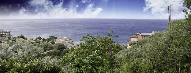 Image showing Coast of Liguria, Italy