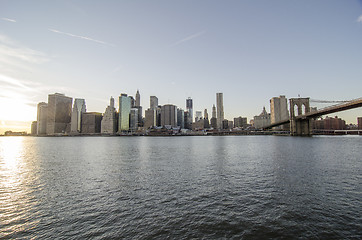 Image showing Manhattan, New York City from Brooklyn