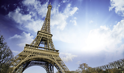 Image showing Colors of Paris in Winter