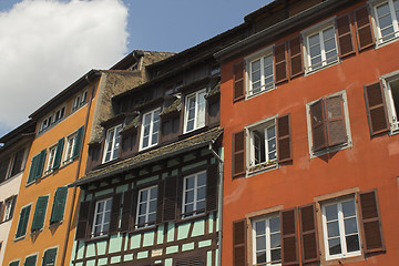 Image showing Houses in Alsace