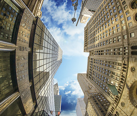 Image showing Majesty of New York City Skyscrapers