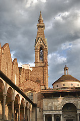 Image showing Basilica of Santa Croce in Florence