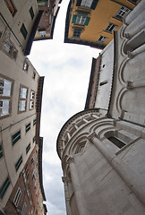 Image showing Downtown of Lucca, Italy