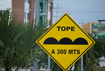 Image showing Street Signs in Mexico