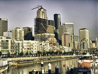Image showing Buildings of Seattle, United States