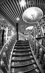 Image showing Magnificent interiors on cruise the ship