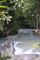 Image showing Dunn's River Falls in Ocho Rios 