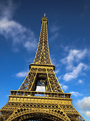 Image showing Colors of Eiffel Tower in Paris