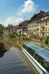 Image showing barge on canal