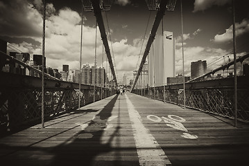 Image showing Vintage Colors of New York City