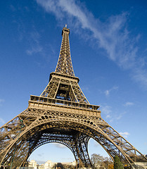 Image showing Colors of Eiffel Tower in Paris