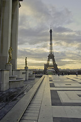 Image showing Paris in December, France