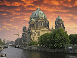 Image showing Sky Colors over Berliner Dom