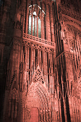 Image showing cathedral of strasbourg