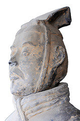 Image showing Terra cotta warrior