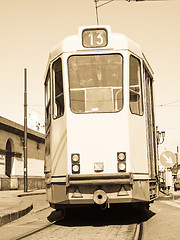 Image showing A tram