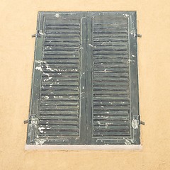 Image showing Fake painted window