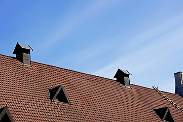 Image showing Roof and the sky