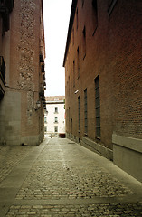 Image showing Madrid narrow alley