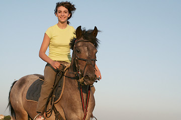 Image showing teen rider