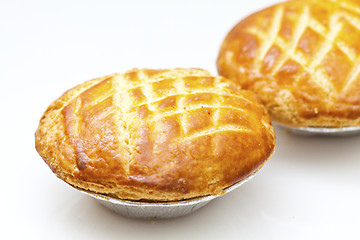 Image showing Chicken pie isolated on white background