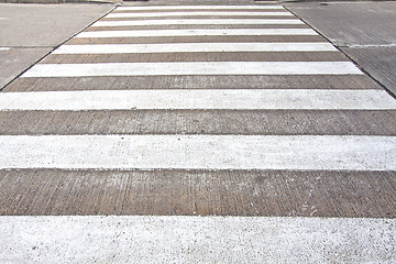 Image showing Zebra crossing 