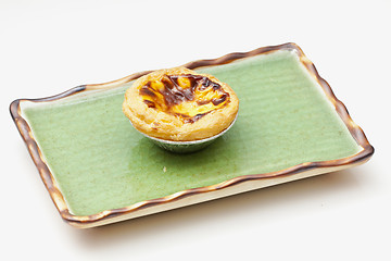 Image showing Portuguese egg tarts