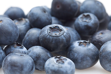 Image showing Blueberries background