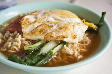 Image showing Hong Kong style instant noodles 