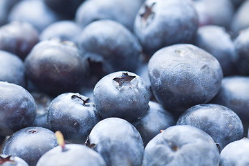 Image showing Blueberries background