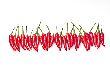 Image showing Chilli isolated on white background