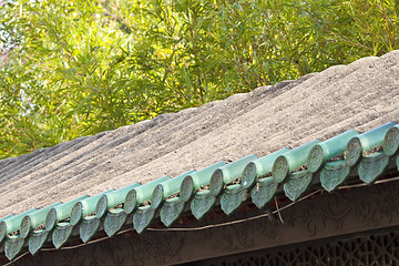 Image showing Temple roof