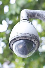 Image showing Surveillance camera (Dome CCTV camera)