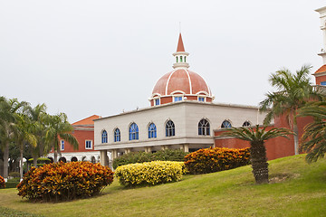 Image showing European style buildings in Gulangyu Island, China