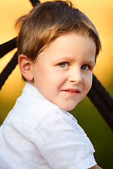 Image showing Boy outdoors