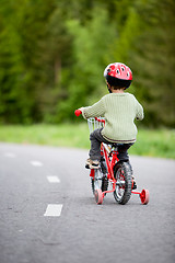 Image showing Safe bicycling