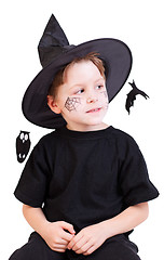 Image showing Halloween studio portrait