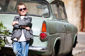 Image showing Boy outdoors