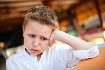 Image showing Upset kid