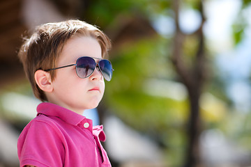 Image showing Boy on vacation